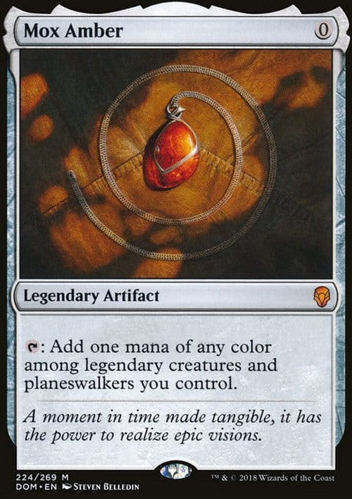 Mox Amber ~ Dominaria [ Excellent ] [ Magic MTG ]