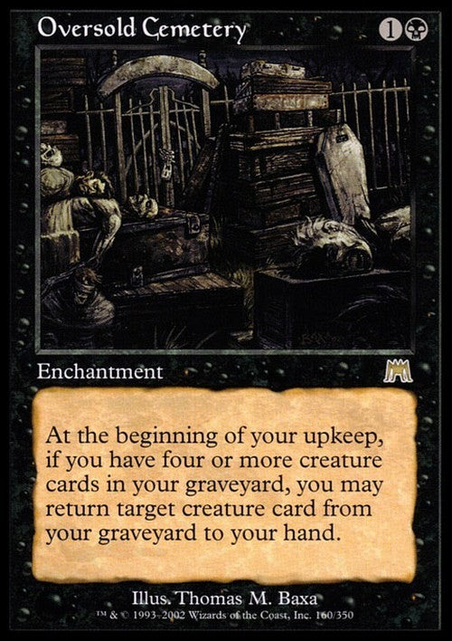 Oversold Cemetery ~ Onslaught [ Excellent ] [ Magic MTG ]