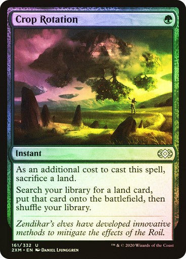 FOIL Crop Rotation ~ Double Masters [ NearMint ] [ Magic MTG ]