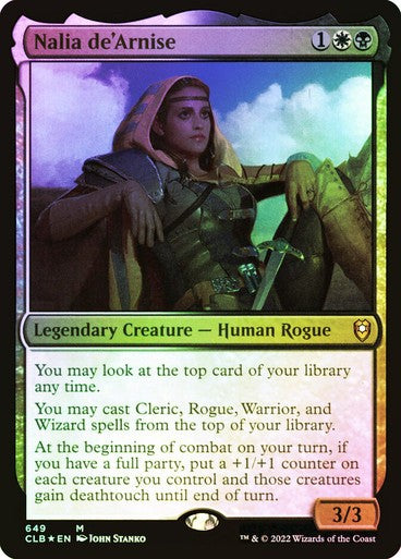 FOIL Nalia de'Arnise ~ Commander Legends 2 [ NM ] [ Magic MTG ]