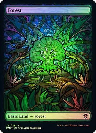 Choose your FOIL Full Art Stained Glass LAND ~ Dominaria United [ NM ] [ MTG ] - London Magic Traders Ltd