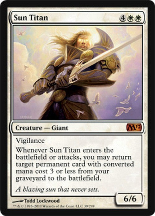 Sun Titan ~ Magic 2012 [ Excellent ] [ Magic MTG ]