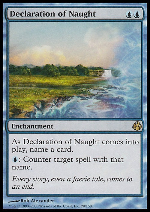 Declaration of Naught ~ Morningtide [ Excellent ] [ Magic MTG ]