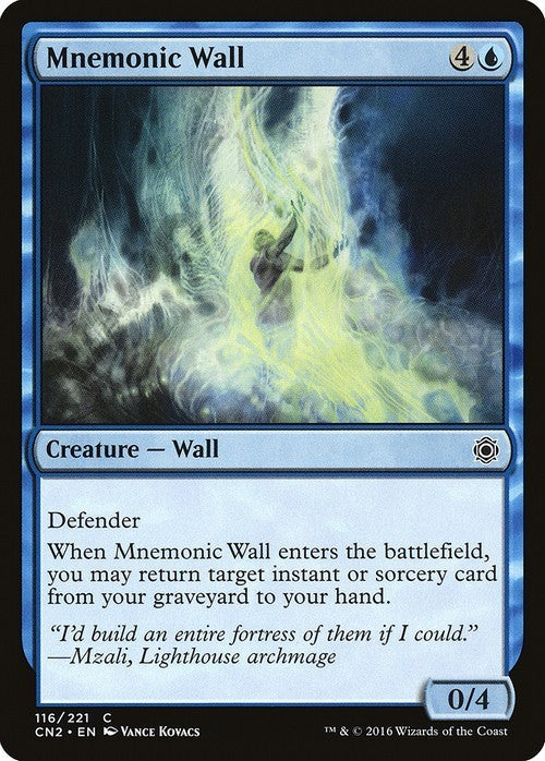 Mnemonic Wall ~ Conspiracy 2 [ Excellent ] [ Magic MTG ]