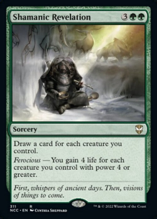Shamanic Revelation ~ Commander: Streets of New Capenna [ NearMint ] [ MTG ]