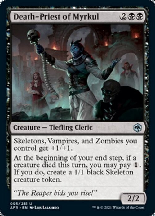 Death-Priest of Myrkul ~ Adventures in the Forgotten Realms [ NM ] [ Magic MTG ]