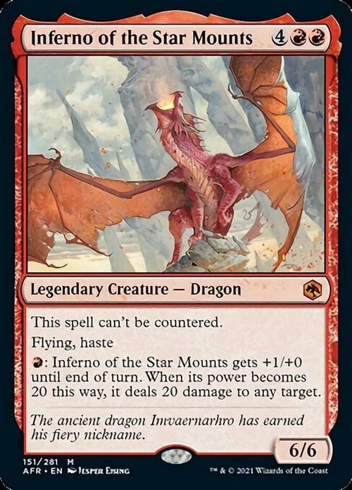 Inferno of the Star Mounts ~ Adventures in the Forgotten Realms [ NM ] [ MTG ]
