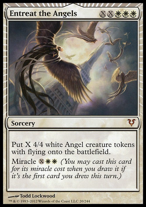 Entreat the Angels ~ Avacyn Restored [ PLAYED ] [ Magic MTG ]