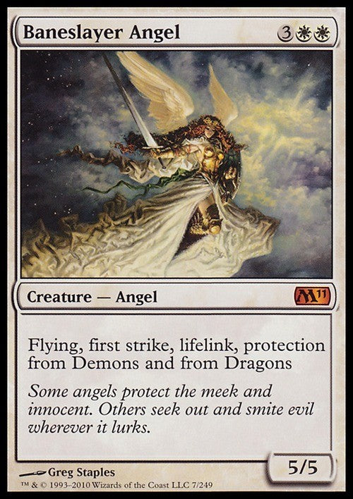 Baneslayer Angel ~ Magic 2011 [ Excellent ] [ Magic MTG ]