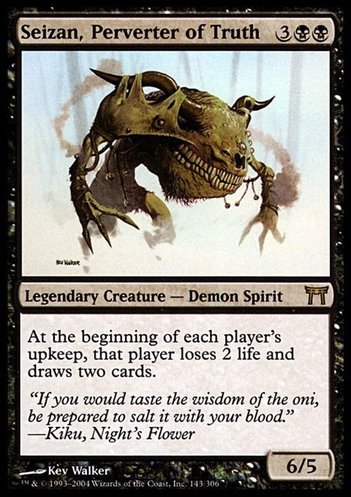 Seizan, Perverter of Truth ~ Champions of Kamigawa [ PLAYED ] [ Magic MTG ]