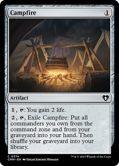 Campfire ~ Commander Masters [ NearMint ] [ Magic MTG ]