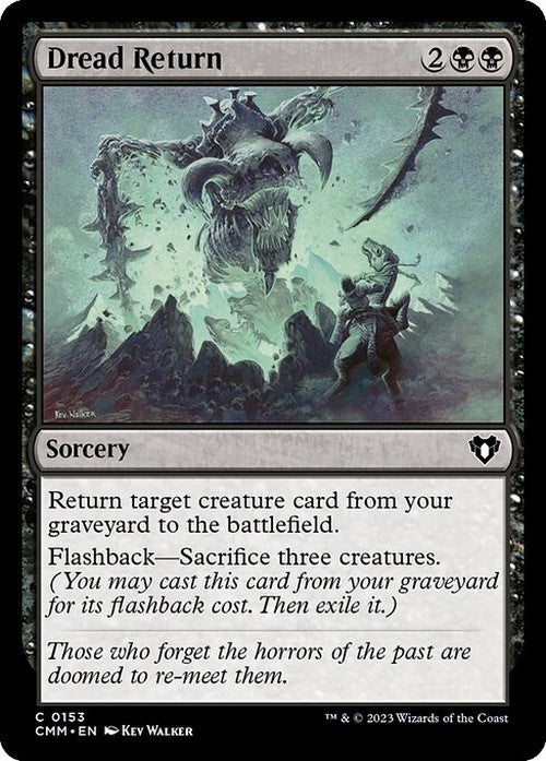 Dread Return ~ Commander Masters [ NearMint ] [ Magic MTG ]