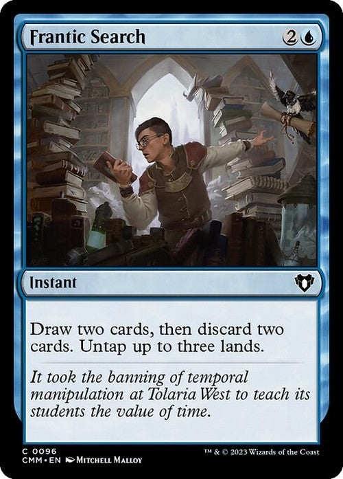 Frantic Search ~ Commander Masters [ NearMint ] [ Magic MTG ]