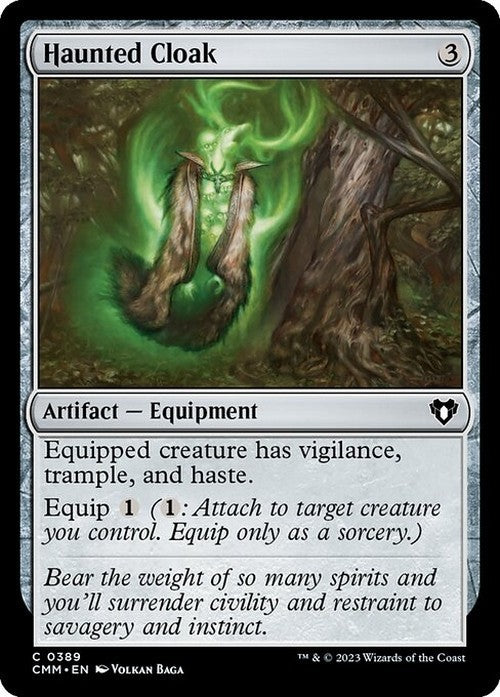 Haunted Cloak ~ Commander Masters [ NearMint ] [ Magic MTG ]