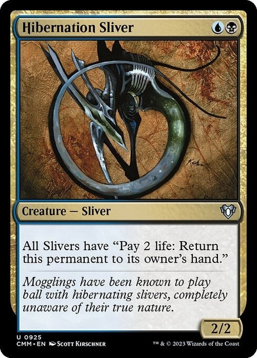 Hibernation Sliver ~ Commander Masters [ NearMint ] [ Magic MTG ]