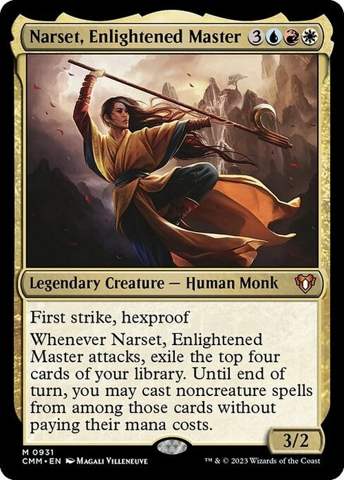 Narset, Enlightened Master ~ Commander Masters [ NearMint ] [ Magic MTG ]