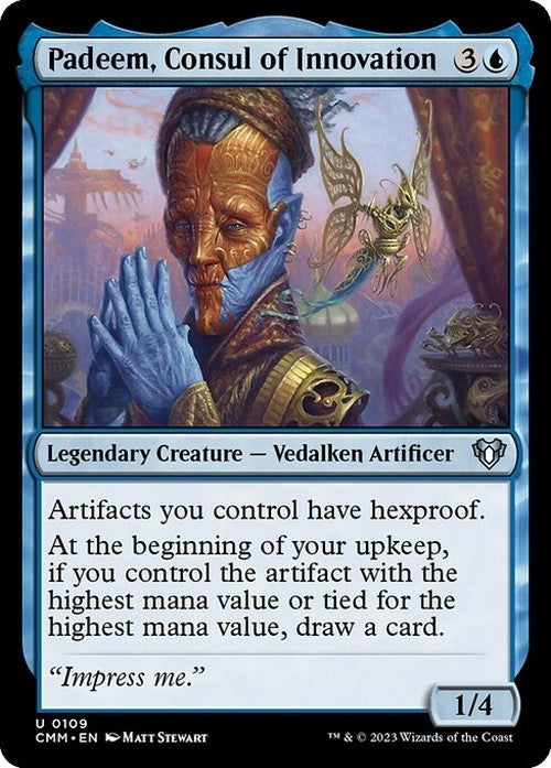 Padeem, Consul of Innovation ~ Commander Masters [ NearMint ] [ Magic MTG ]