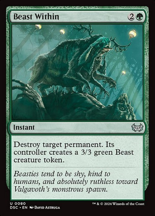 Beast Within ~ Commander: Duskmourn [ NM ] [ Magic MTG ]