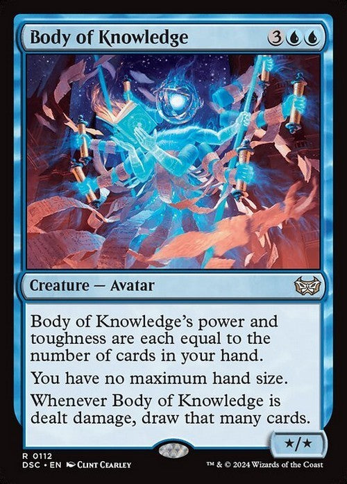 Body of Knowledge ~ Commander: Duskmourn [ NM ] [ Magic MTG ]
