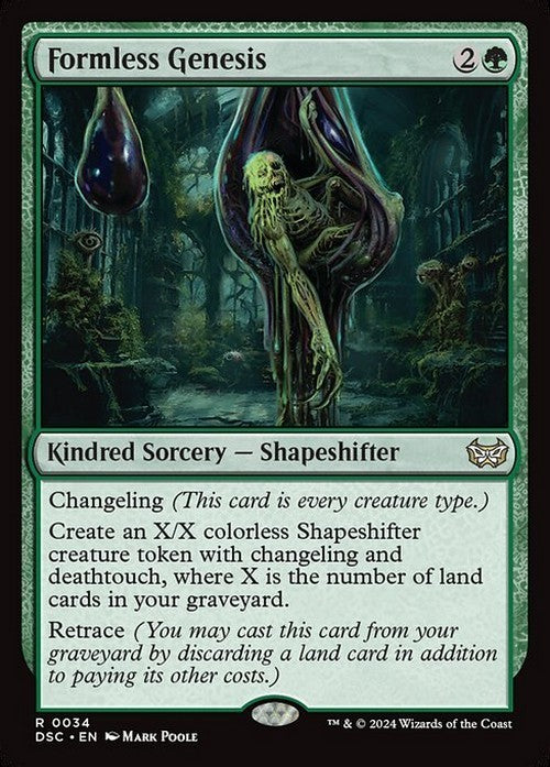 Formless Genesis ~ Commander: Duskmourn [ NM ] [ Magic MTG ]
