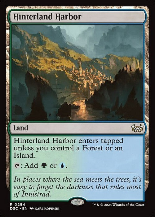 Hinterland Harbor ~ Commander: Duskmourn [ NM ] [ Magic MTG ]