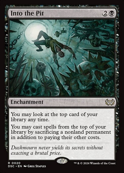 Into the Pit ~ Commander: Duskmourn [ NM ] [ Magic MTG ]