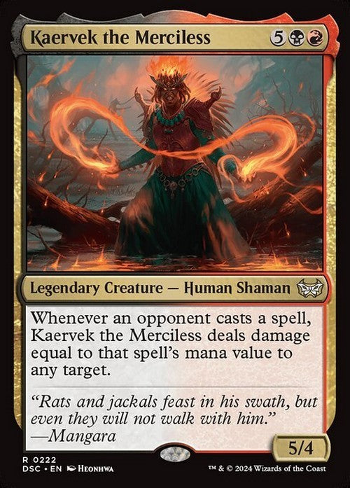 Kaervek the Merciless ~ Commander: Duskmourn [ NM ] [ Magic MTG ]