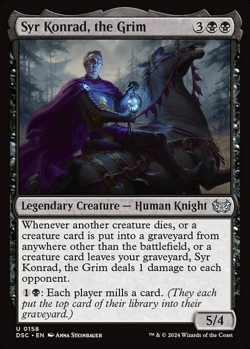 Syr Konrad, the Grim ~ Commander: Duskmourn [ NM ] [ Magic MTG ]