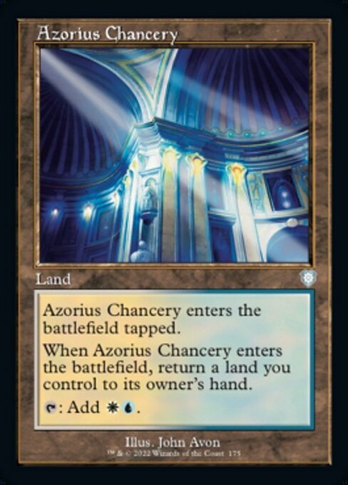 Azorius Chancery ~ Commander: The Brothers' War [ NM ] [ Magic MTG ]