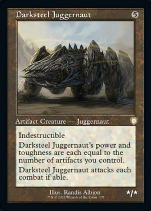 Darksteel Juggernaut ~ Commander: The Brothers' War [ NM ] [ Magic MTG ]