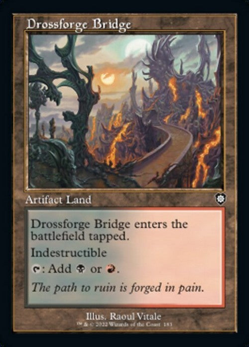 Drossforge Bridge ~ Commander: The Brothers' War [ NM ] [ Magic MTG ]