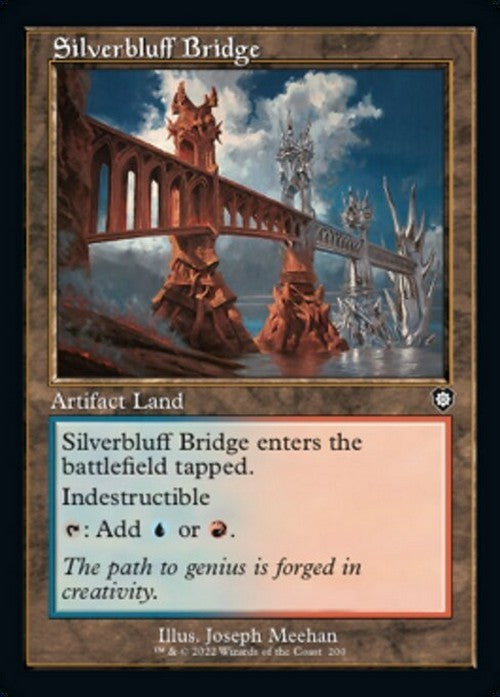 Silverbluff Bridge ~ Commander: The Brothers' War [ NM ] [ Magic MTG ]