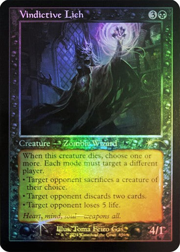FOIL Vindictive Lich ~ Secret Lair [ NearMint ] [ Magic MTG ]
