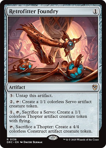 Retrofitter Foundry ~ Commander: Aetherdrift [ NM ] [ Magic MTG ]