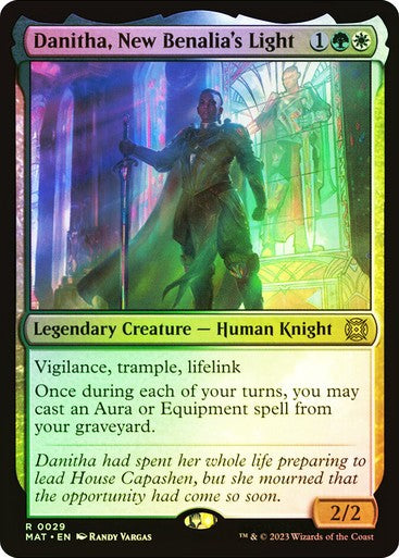 FOIL Danitha, New Benalia's Light ~ March of the Machine: The Aftermath [ NM ]