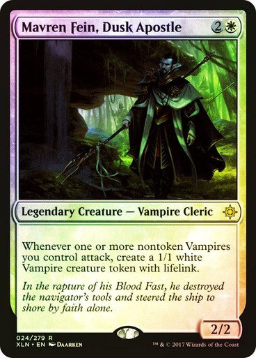 FOIL Mavren Fein, Dusk Apostle ~ Ixalan [ NM ] [ Magic MTG ]