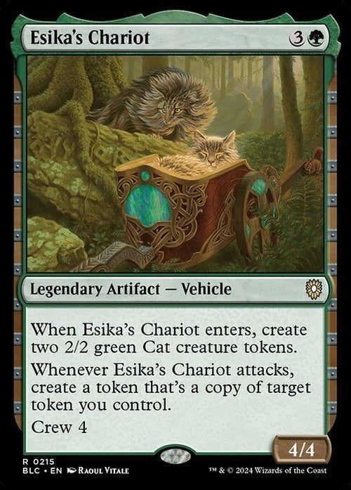 Esika's Chariot ~ Commander: Bloomburrow [ NearMint ] [ Magic MTG ]