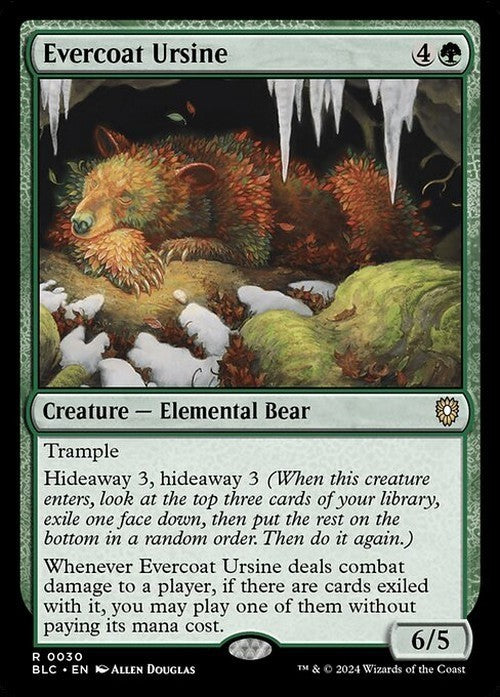 Evercoat Ursine ~ Commander: Bloomburrow [ NearMint ] [ Magic MTG ]