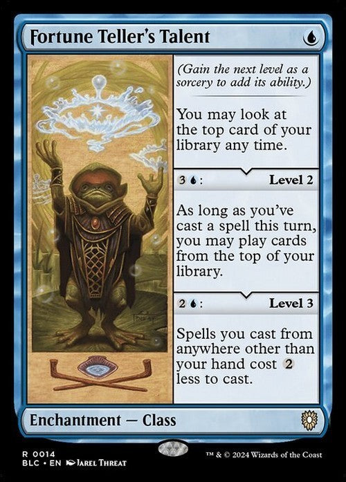 Fortune Teller's Talent ~ Commander: Bloomburrow [ NearMint ] [ Magic MTG ]