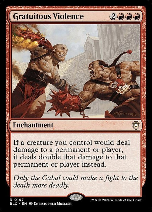 Gratuitous Violence ~ Commander: Bloomburrow [ NearMint ] [ Magic MTG ]