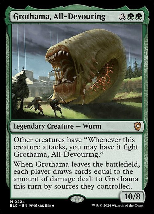 Grothama, All-Devouring ~ Commander: Bloomburrow [ NearMint ] [ Magic MTG ]