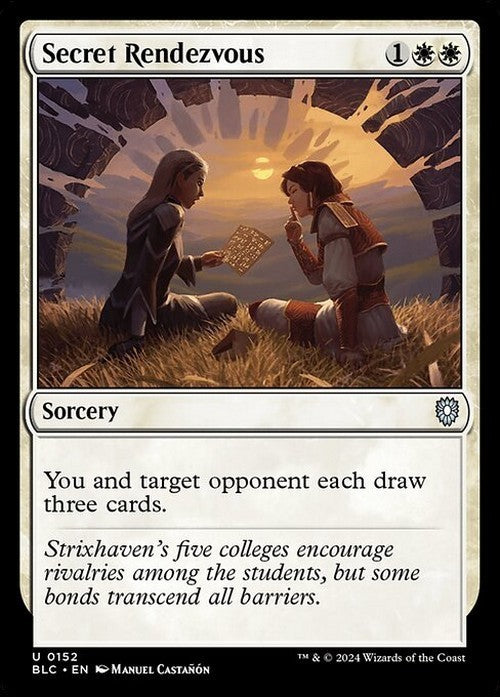 Secret Rendezvous ~ Commander: Bloomburrow [ NearMint ] [ Magic MTG ]