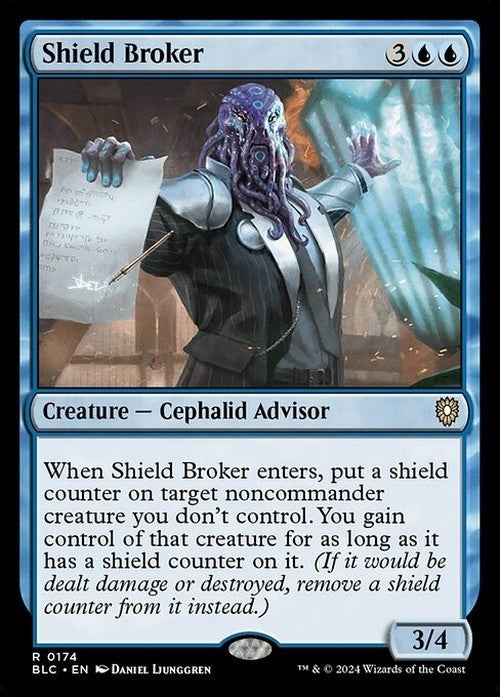 Shield Broker ~ Commander: Bloomburrow [ NearMint ] [ Magic MTG ]