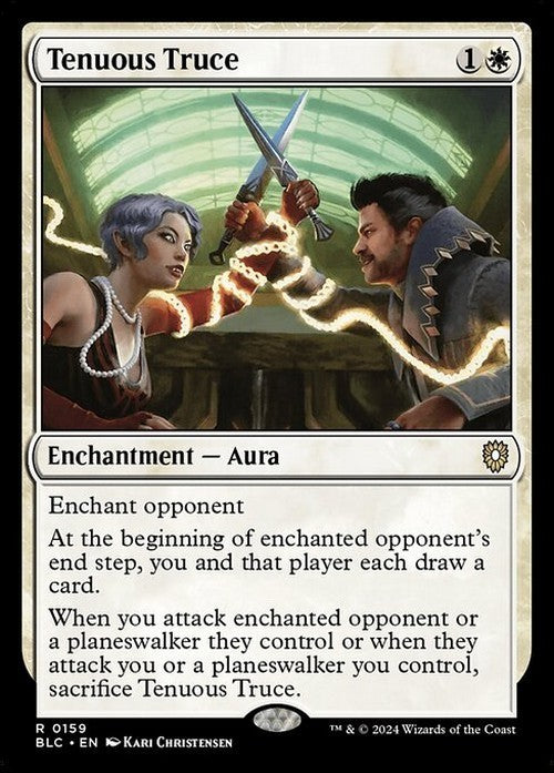 Tenuous Truce ~ Commander: Bloomburrow [ NearMint ] [ Magic MTG ]