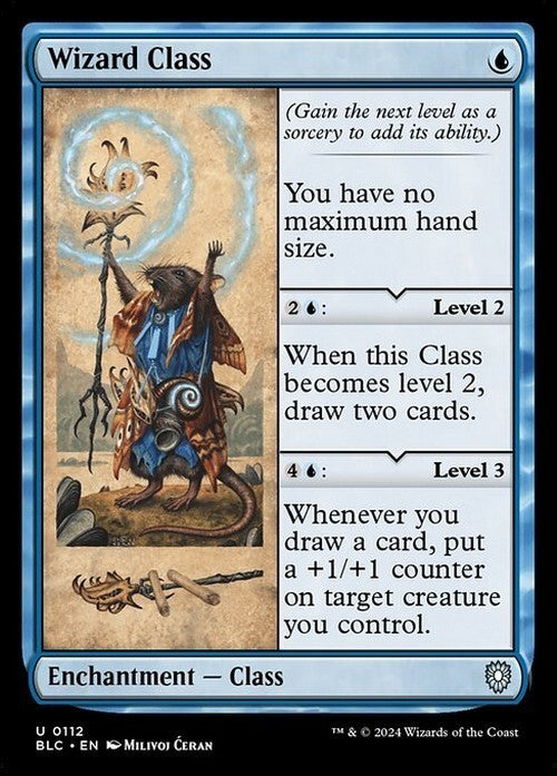 Wizard Class ~ Commander: Bloomburrow [ NearMint ] [ Magic MTG ]