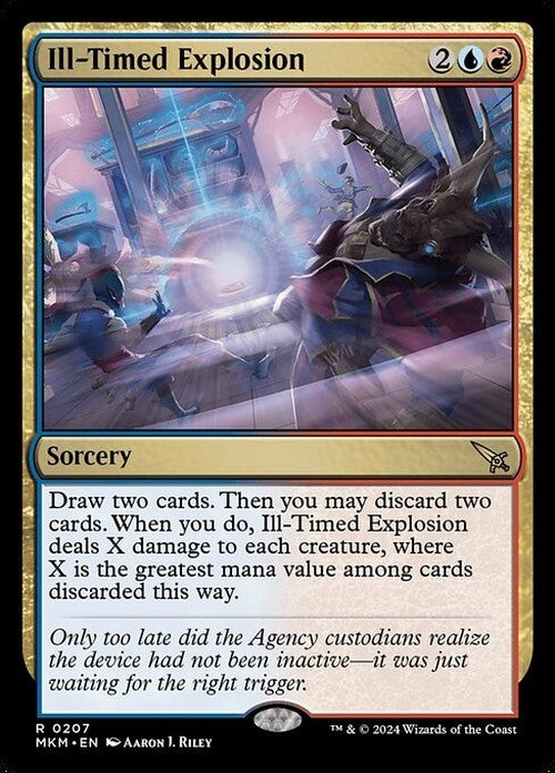 Ill-Timed Explosion ~ Murders at Karlov Manor [ NM ] [ Magic MTG ]