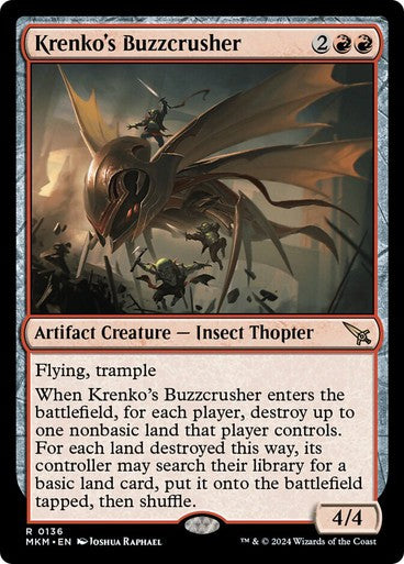 Krenko's Buzzcrusher ~ Murders at Karlov Manor [ NM ] [ Magic MTG ]