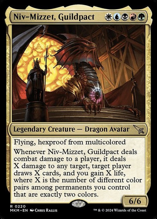Niv-Mizzet, Guildpact ~ Murders at Karlov Manor [ NM ] [ Magic MTG ]