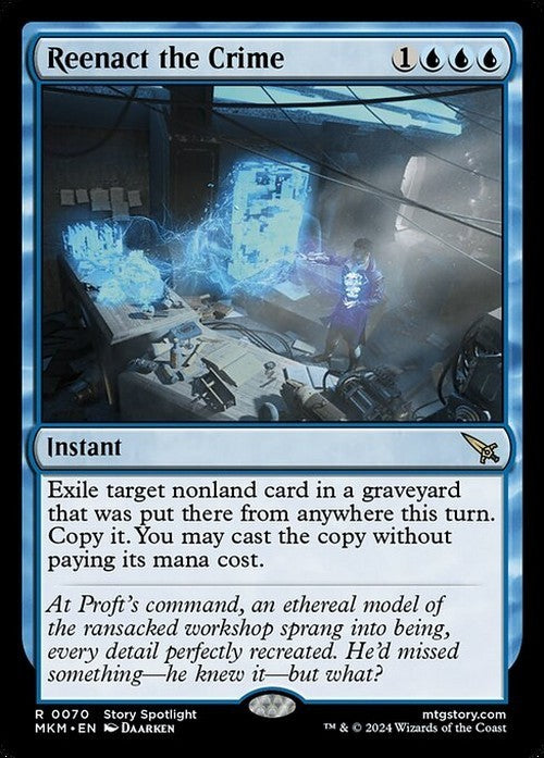 Reenact the Crime ~ Murders at Karlov Manor [ NM ] [ Magic MTG ]