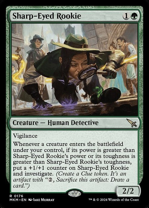 Sharp-Eyed Rookie ~ Murders at Karlov Manor [ NM ] [ Magic MTG ]